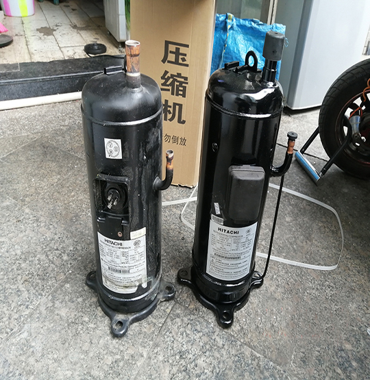 市南中央空调压缩机的更换维修